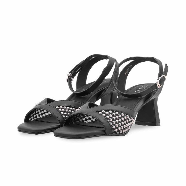 Black Formal Women Sandal FR5525