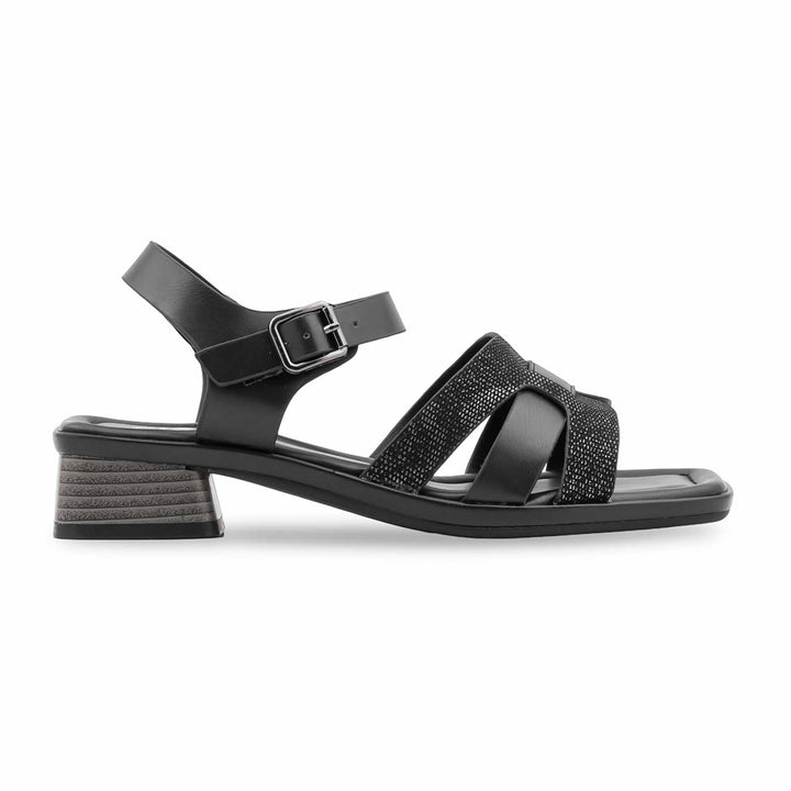 Black Formal Sandal For Women FR5526