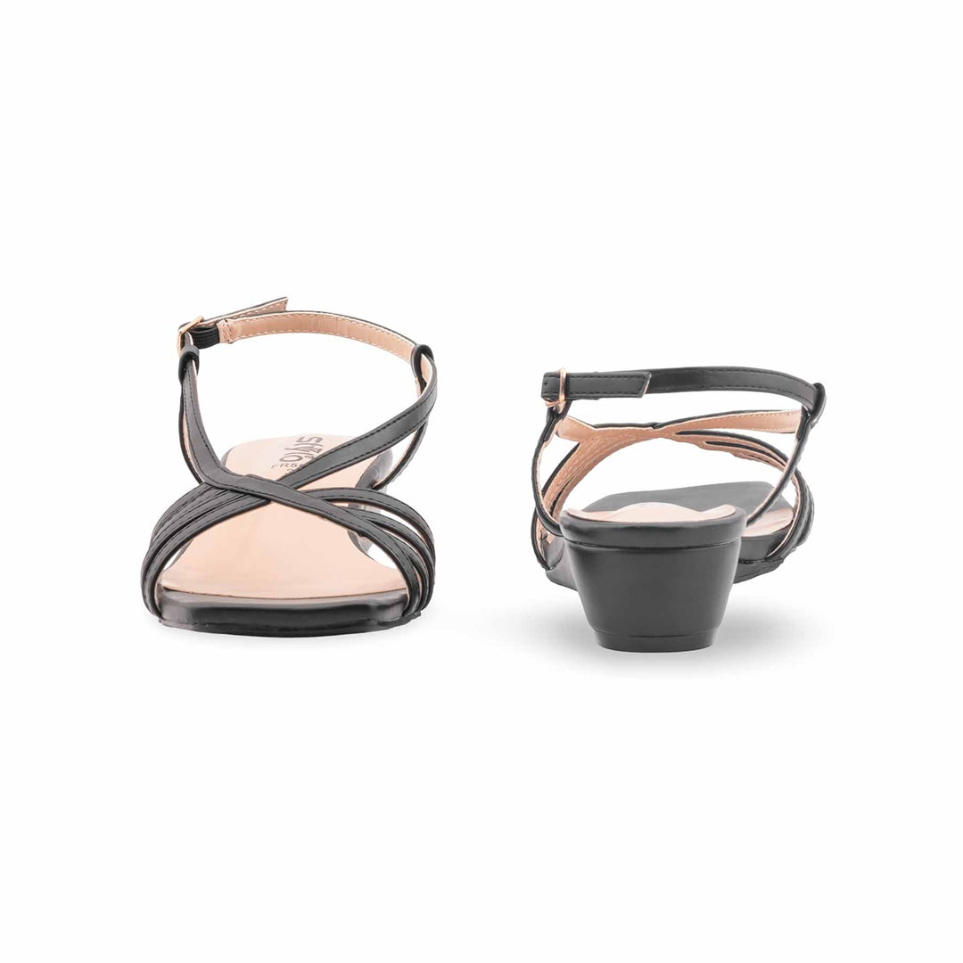 Black Formal Sandal For Ladies FR5528