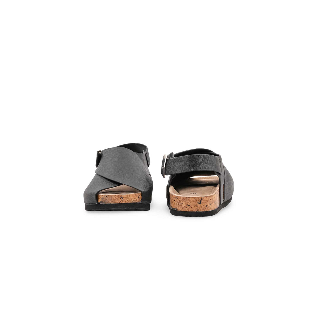 Black Formal Sandal For Women FR5554