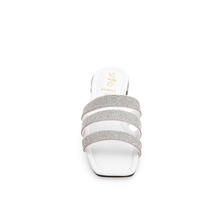 White Formal Slipper FR8098