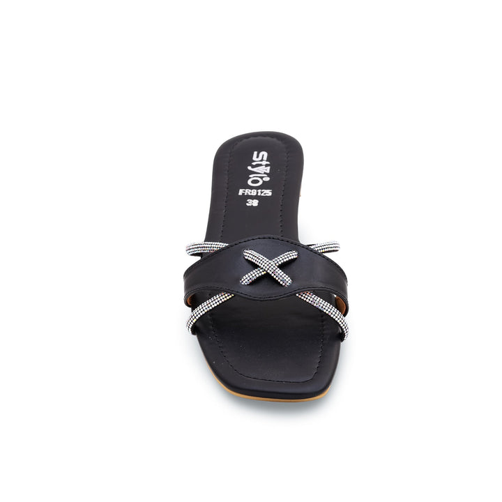 Black Formal Slipper FR8125