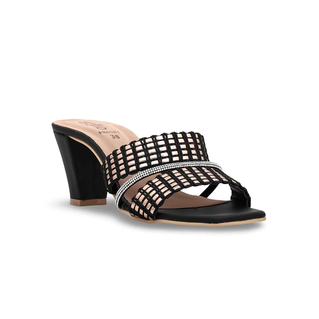 Black Formal Sandal FR8181