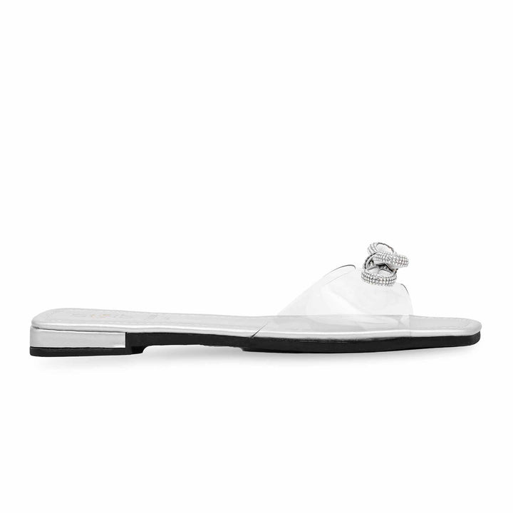 Silver Formal Slipper FR8208