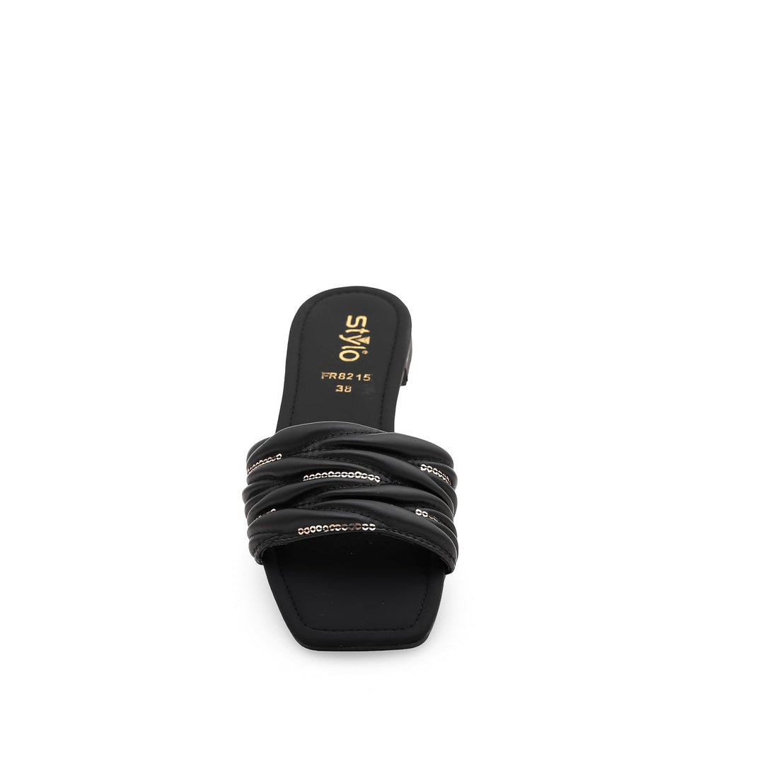 Black Formal Slipper FR8215