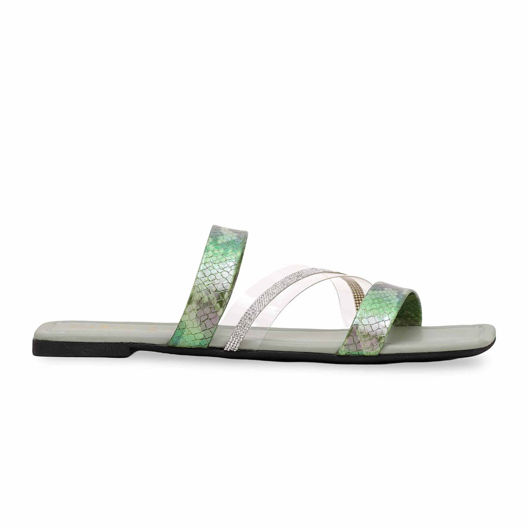 Green Formal Slipper FR8225