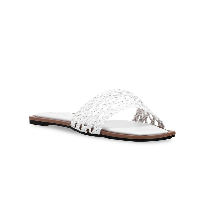 White Formal Slipper FR8234