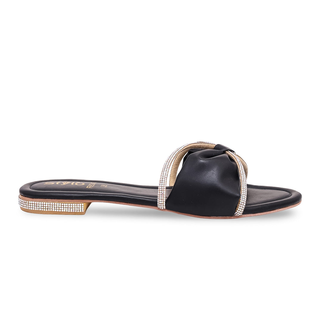 Black Formal Slipper FR8243