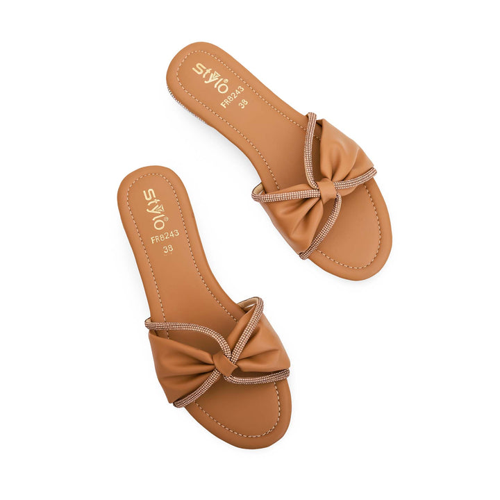 Beige Formal Slipper FR8243