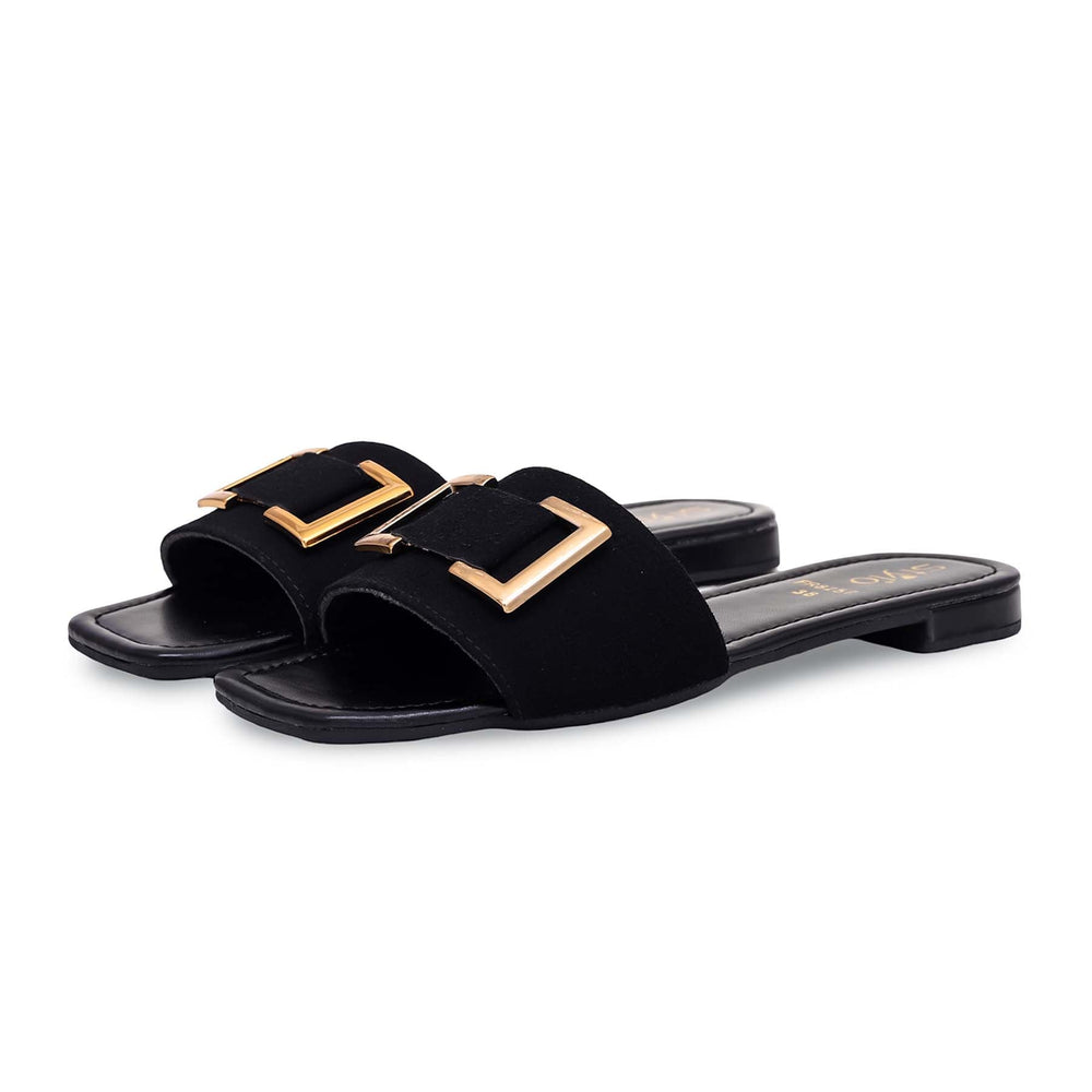 Black Formal Slipper FR8257