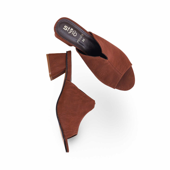 Coffee Formal Slipper FR8272