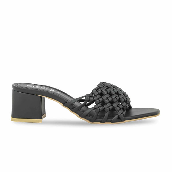 Black Formal Slipper FR8275