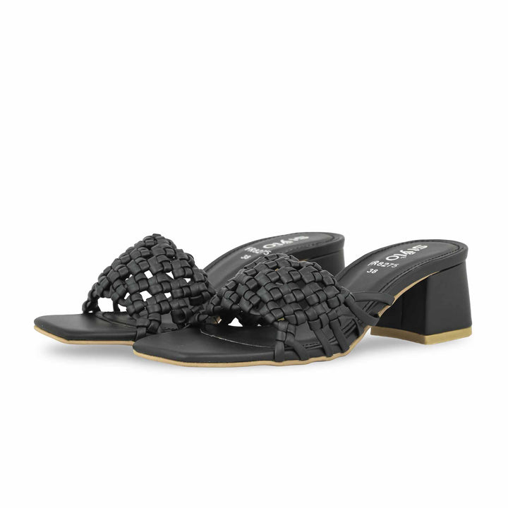 Black Formal Slipper FR8275