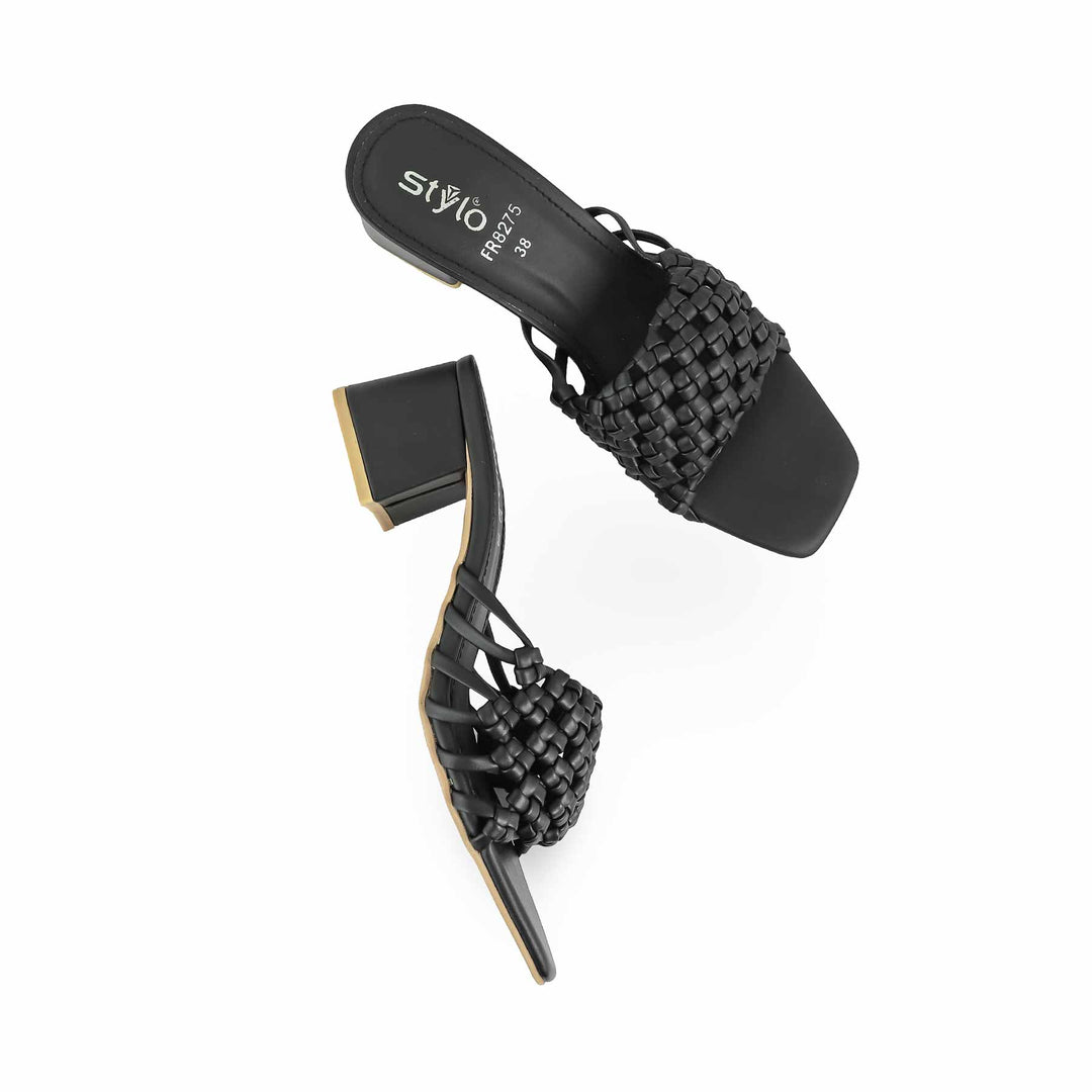 Black Formal Slipper FR8275