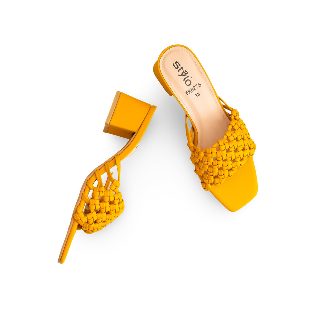 Yellow Formal Slipper FR8275