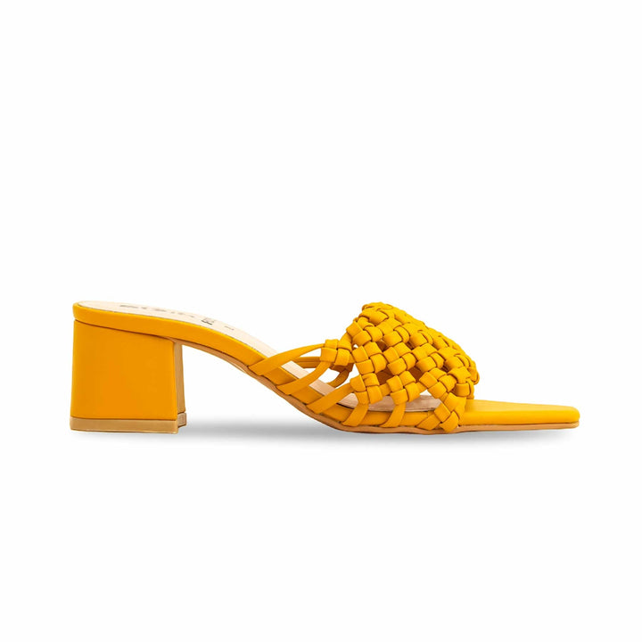 Yellow Formal Slipper FR8275
