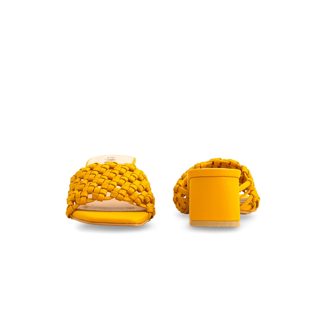Yellow Formal Slipper FR8275
