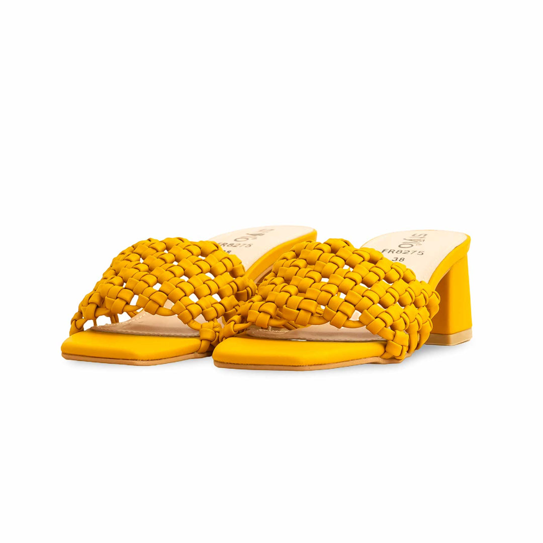 Yellow Formal Slipper FR8275