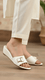 White Formal Slipper FR8281