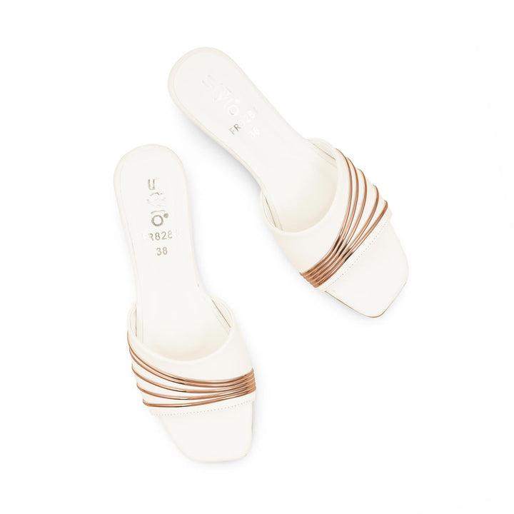 White Formal Slipper FR8284