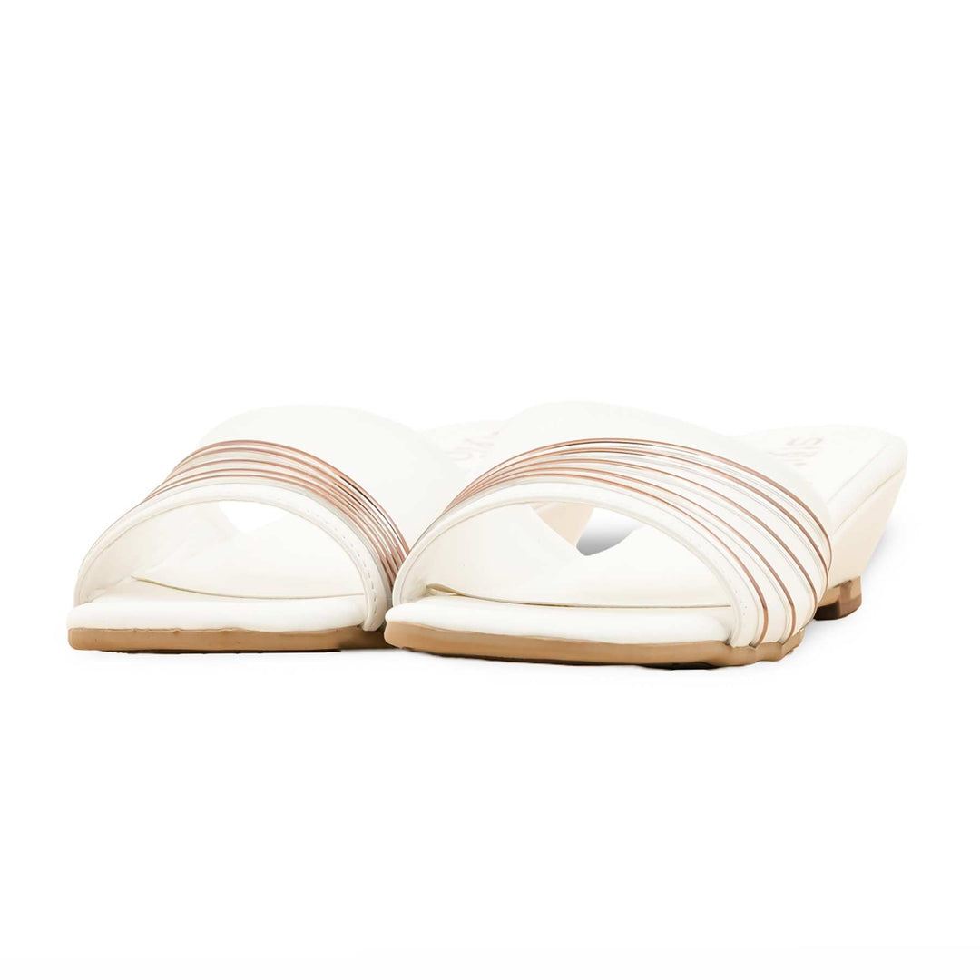 White Formal Slipper FR8284