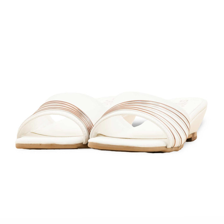 White Formal Slipper FR8284