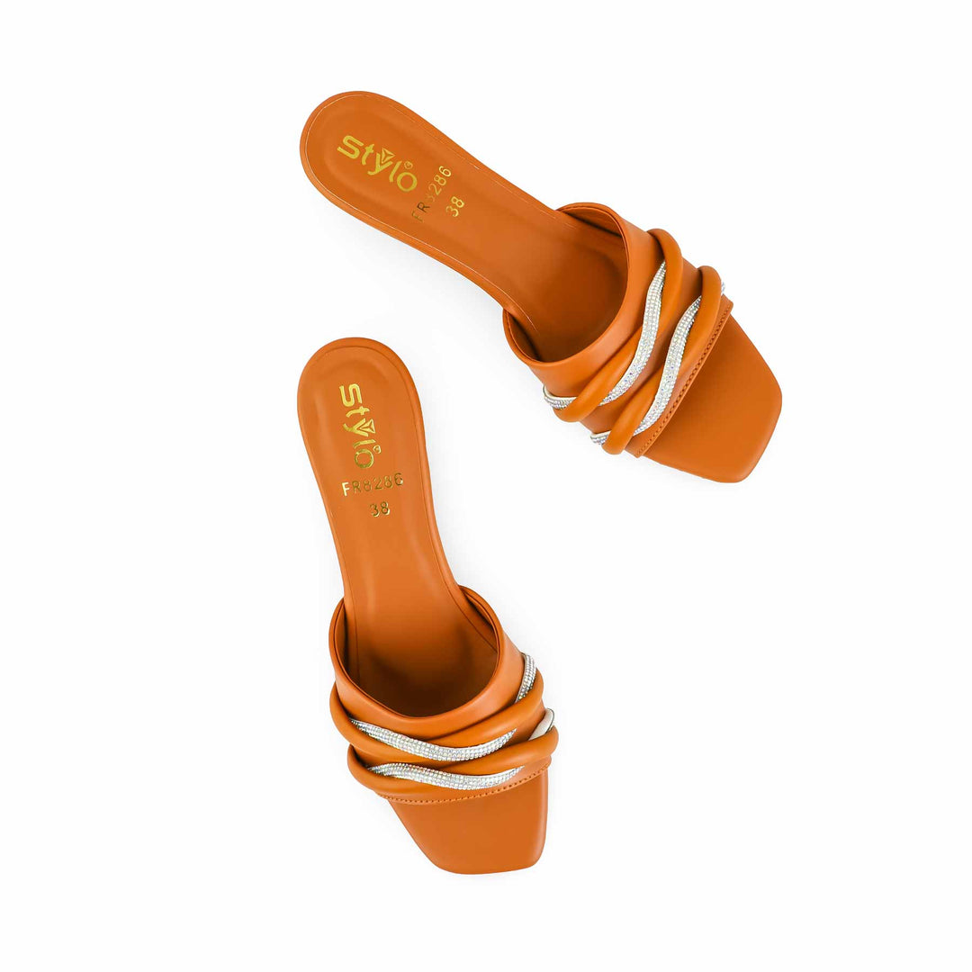 Mustard Formal Slipper FR8286