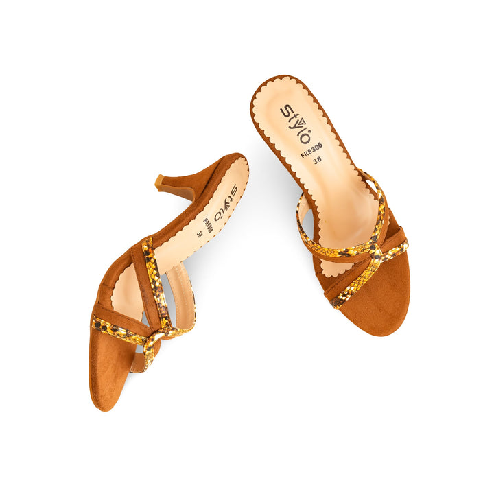 Mustard Formal Slipper FR8306