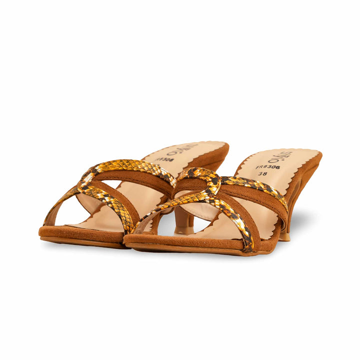 Mustard Formal Slipper FR8306