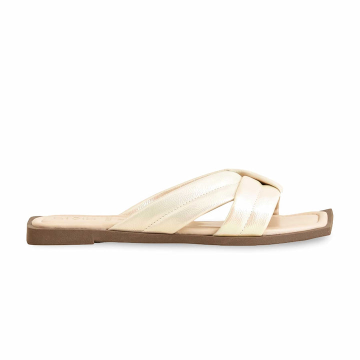 Cream Formal Slipper FR8313
