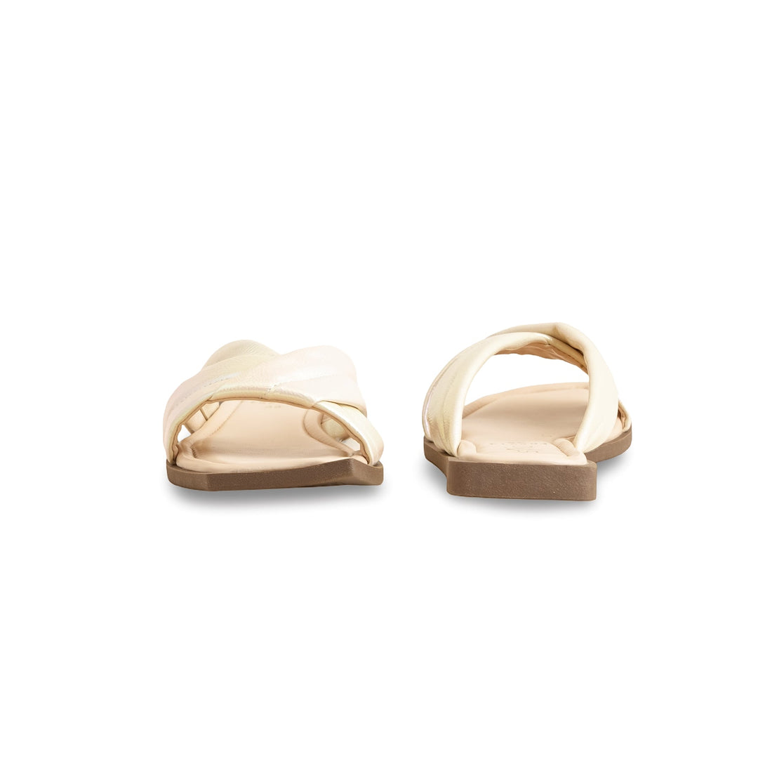 Cream Formal Slipper FR8313