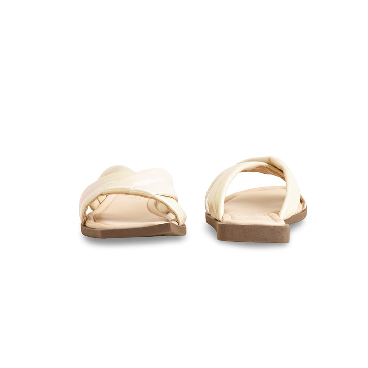 Cream Formal Slipper FR8313