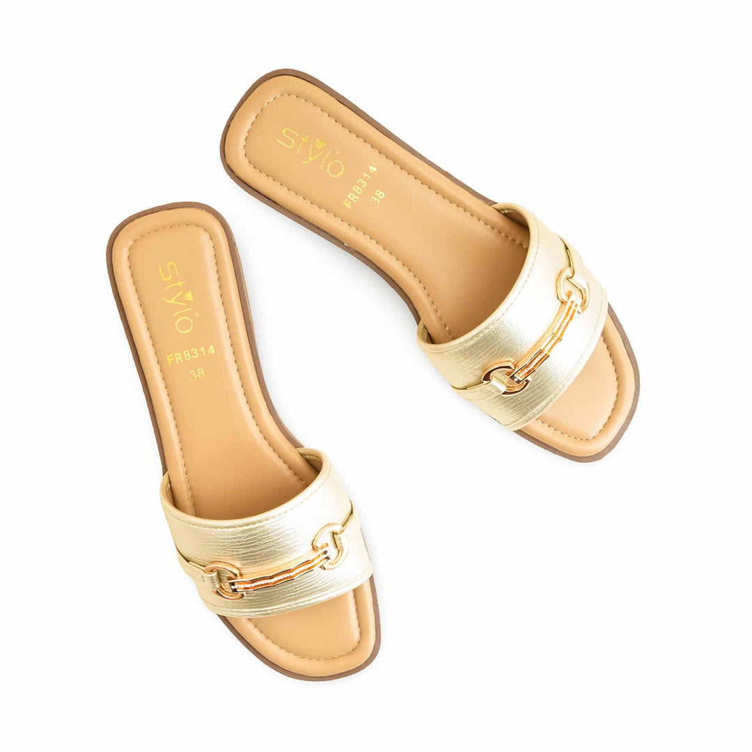 Beige Formal Women Slipper FR8314