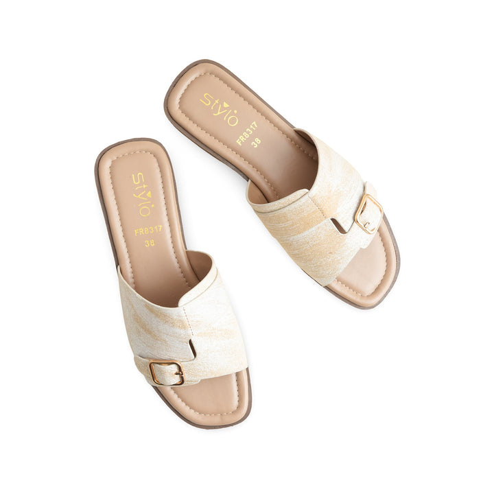 Beige Formal Slipper FR8317