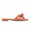 Peach Formal Slipper For Women FR8319
