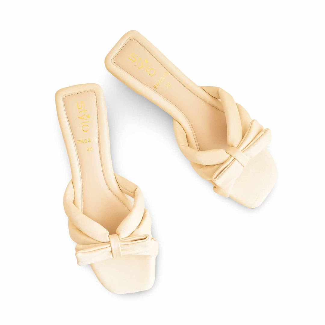 Beige Formal Slipper FR8319