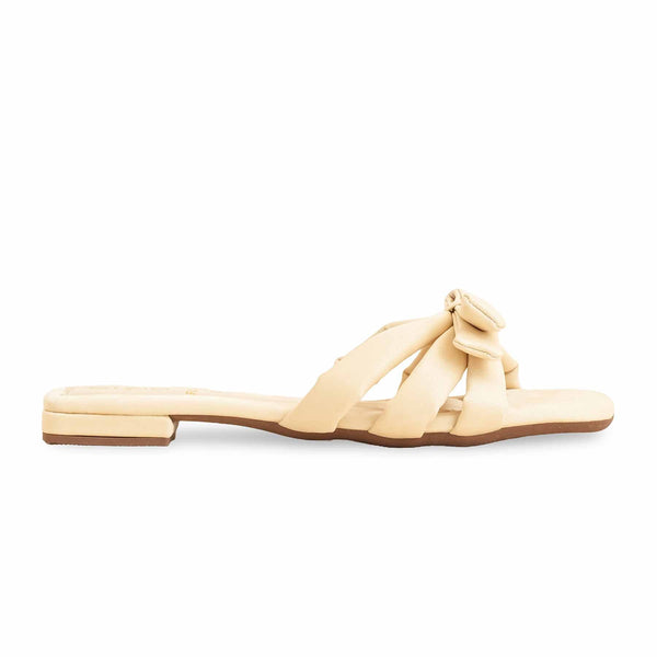 Beige Formal Slipper FR8319