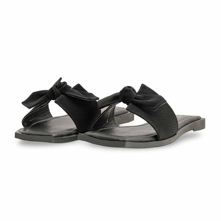 Black Formal Slipper For Ladies FR8322