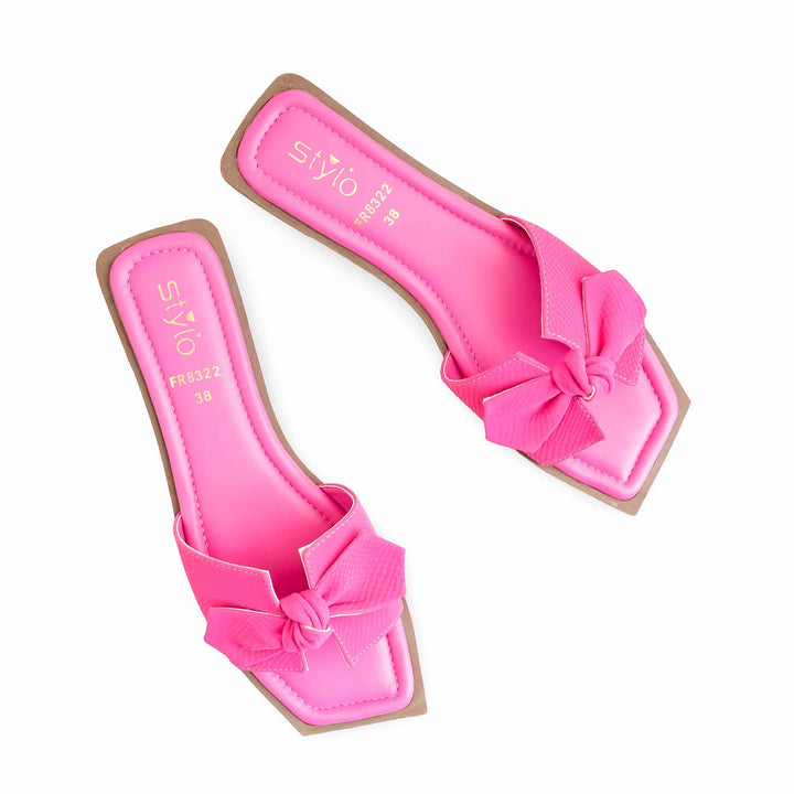 Pink Formal Slipper For Ladies FR8322