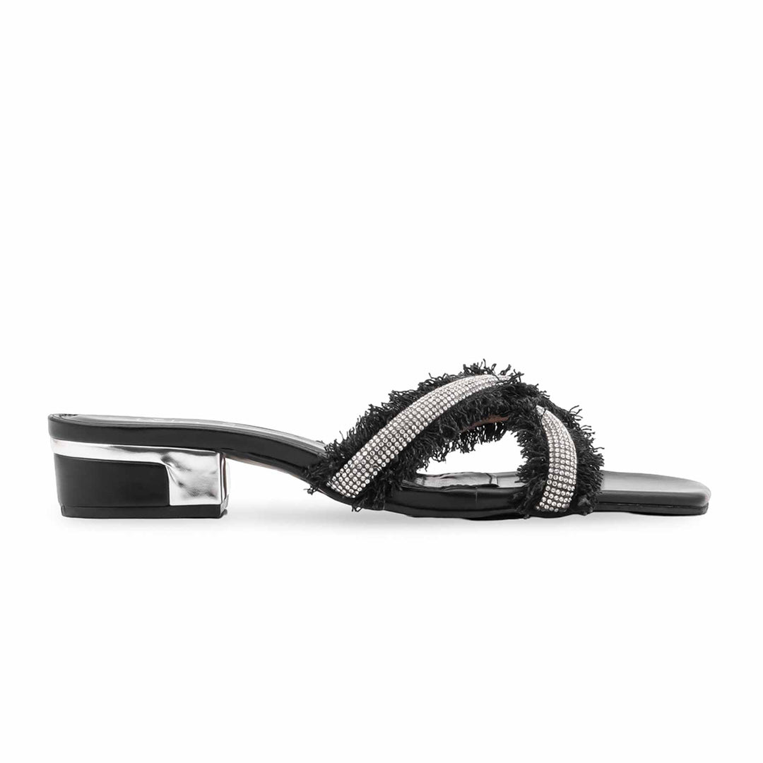 Black Formal Slipper For Women FR8324
