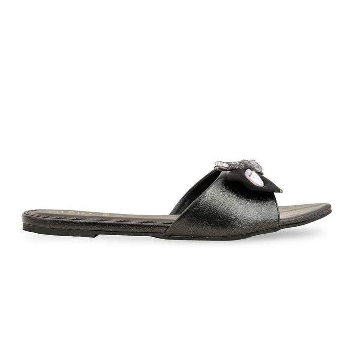 Black Formal Slipper For Ladies FR8326