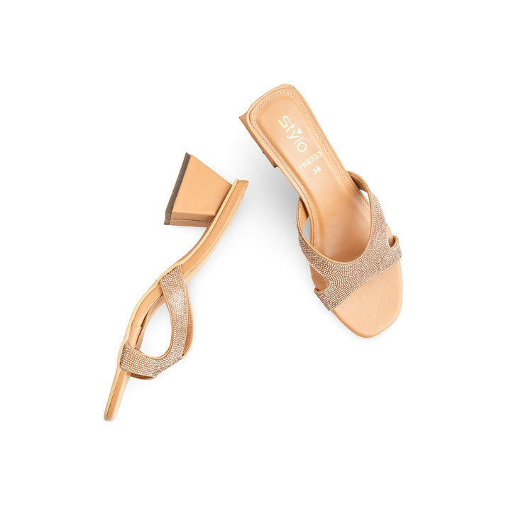 Beige Formal Slipper FR8333