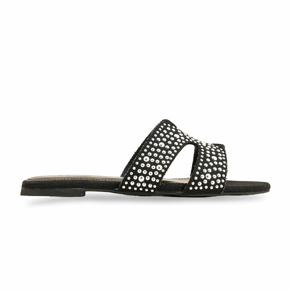 Black Formal Slipper FR8334