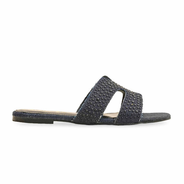 Blue Formal Slipper FR8334