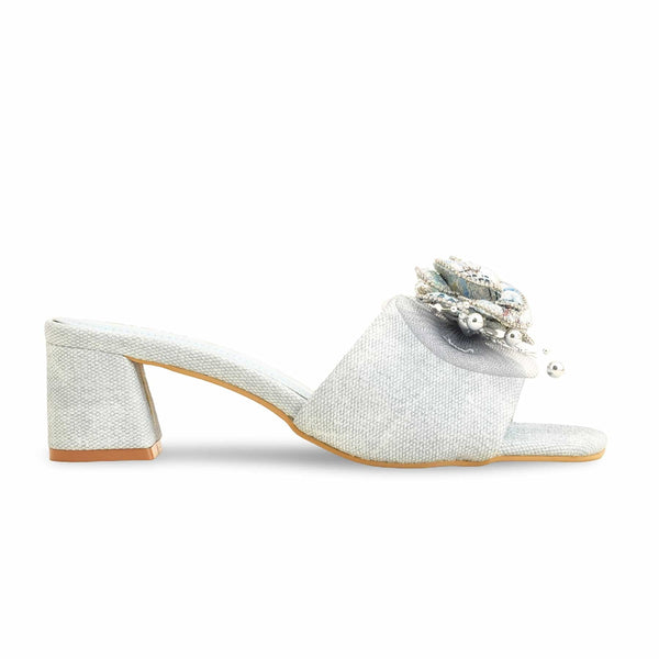 Sky Blue Formal Slipper FR8337