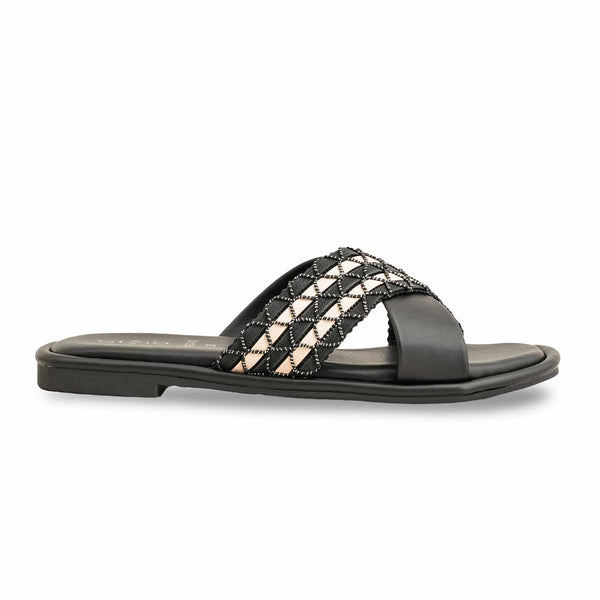 Black Formal Slipper FR8342