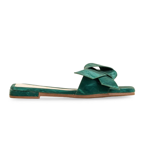Green Formal Slipper For Women FR8345