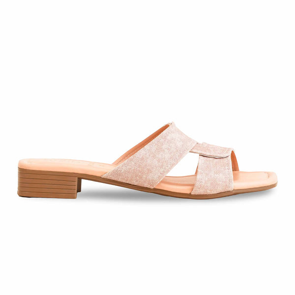 Pink Formal Slipper For Ladies FR8347