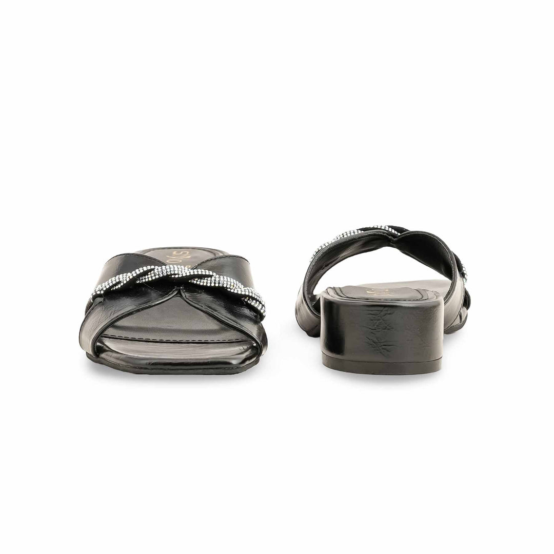 Black Formal Slipper FR8348