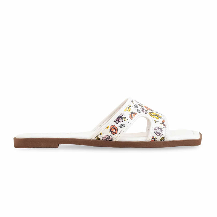White Formal Women Slipper FR8350